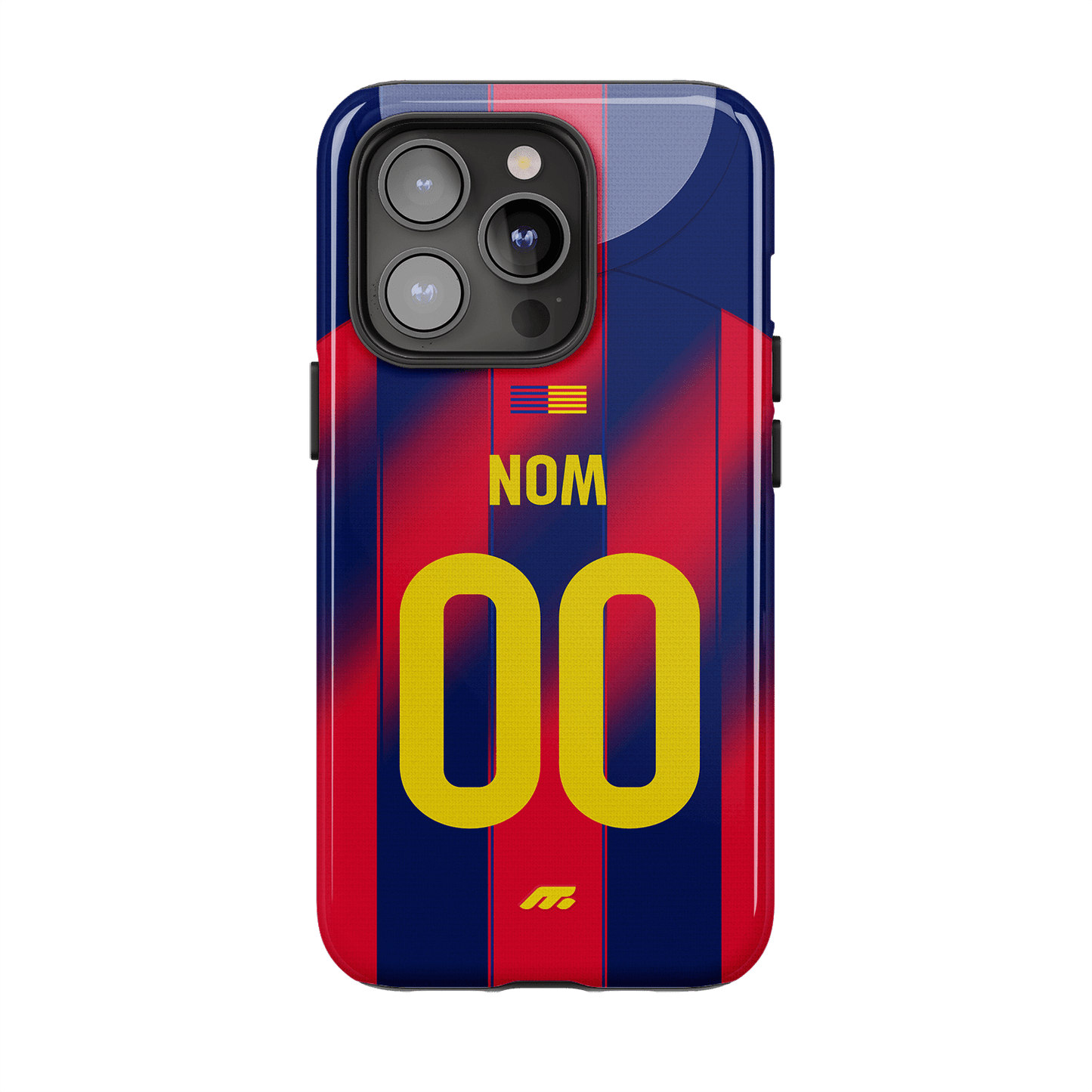 Coque FC Barcelone football personnalisable