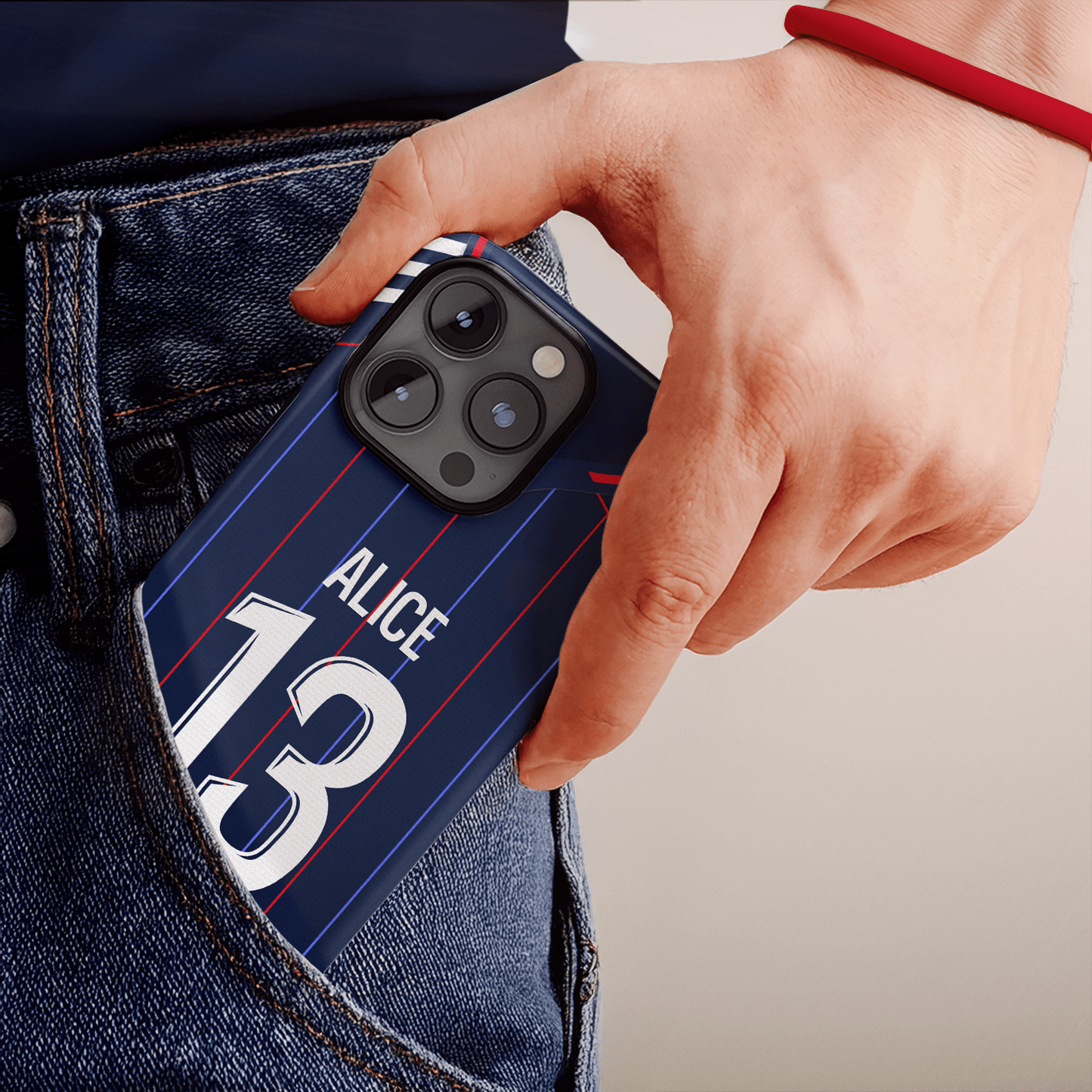 Coque Olympique Lyonnais football personnalisable pour téléphone