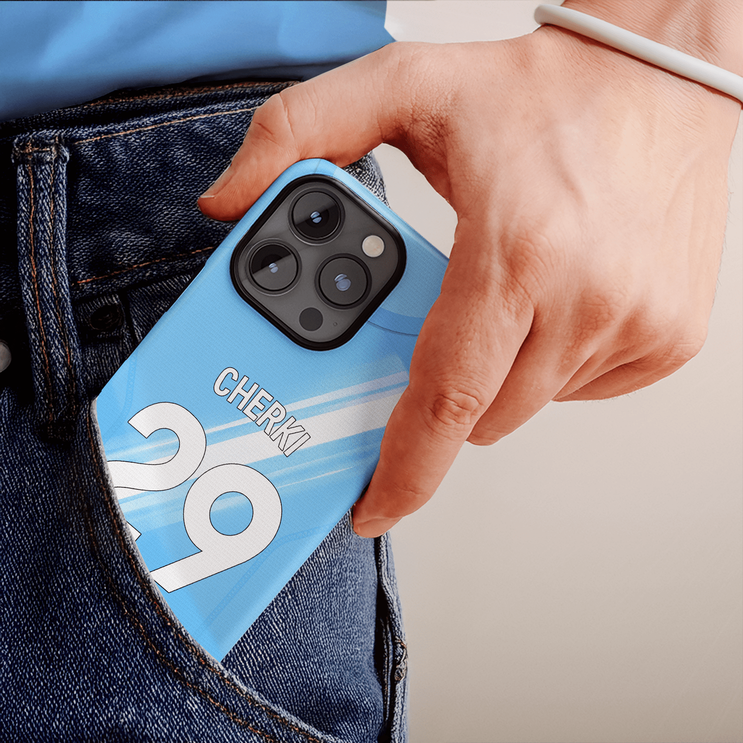 Coque Manchester City football personnalisable pour téléphone