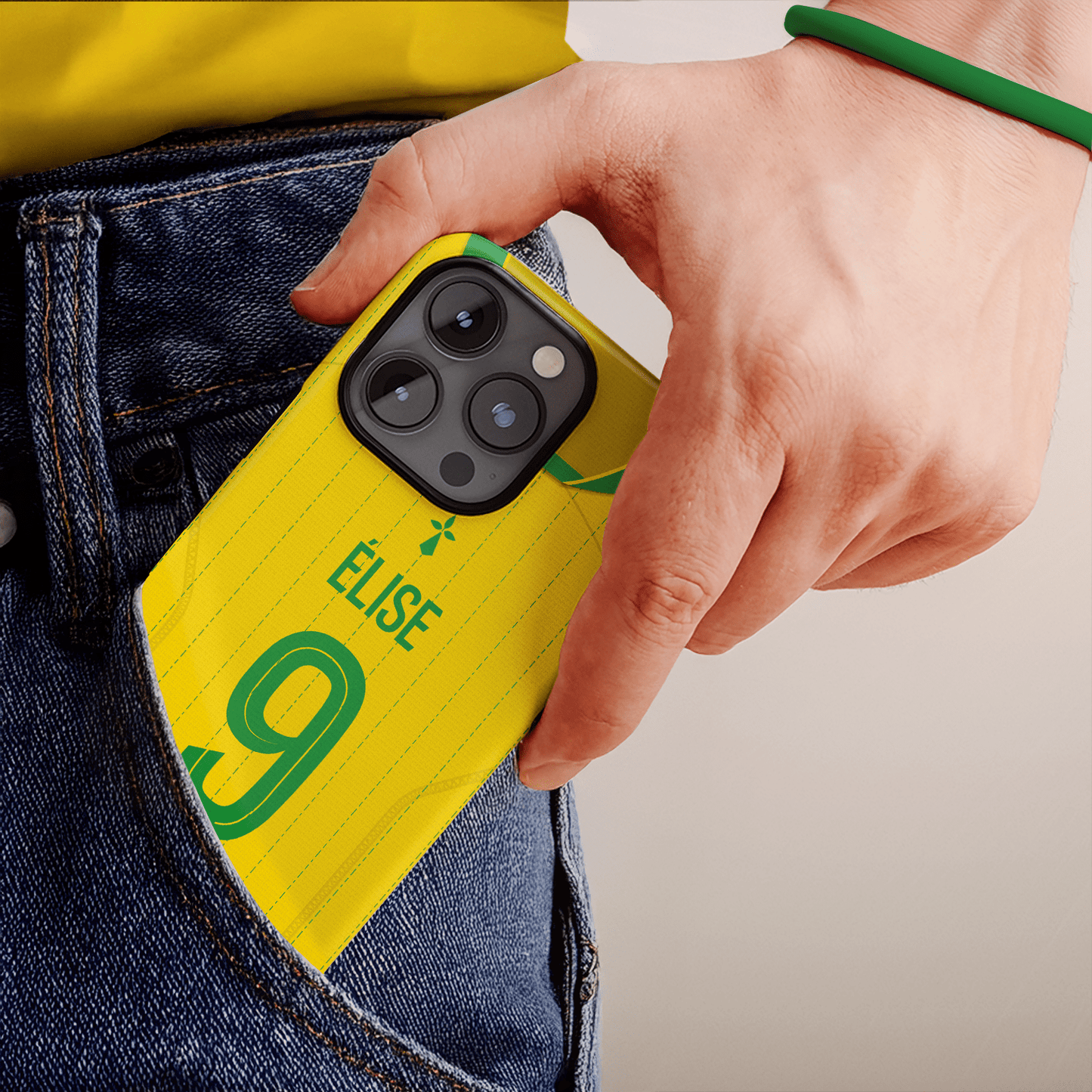 Coque FC Nantes football personnalisable pour téléphone