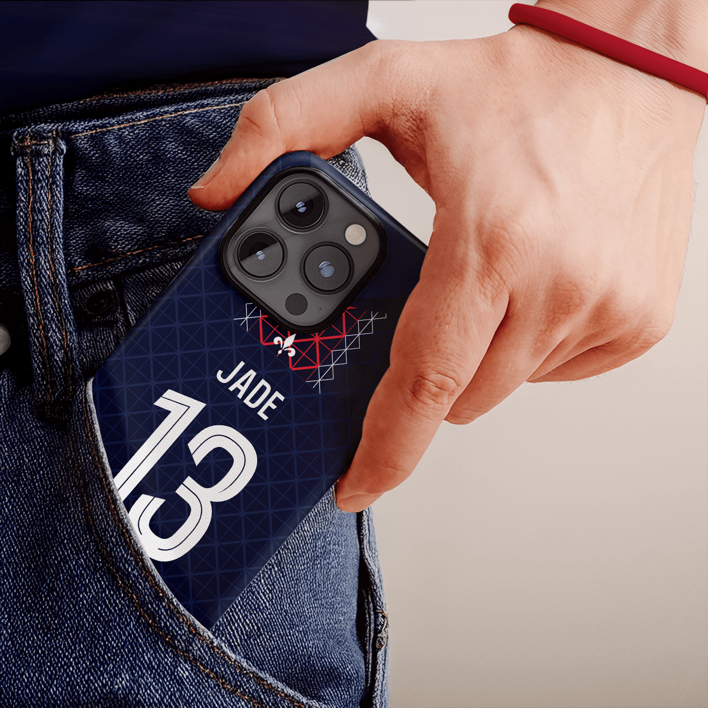 Coque PSG football personnalisable pour téléphone