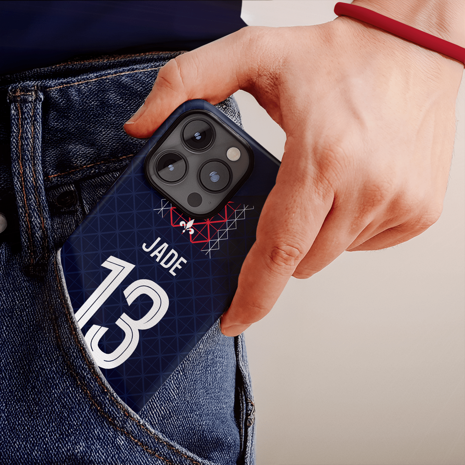 Coque PSG football personnalisable pour téléphone