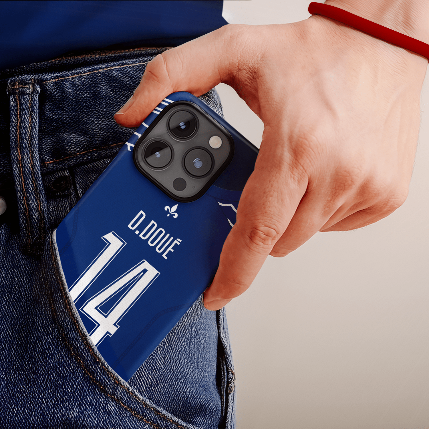 Coque PSG JORDAN AILÉ football personnalisable pour téléphone