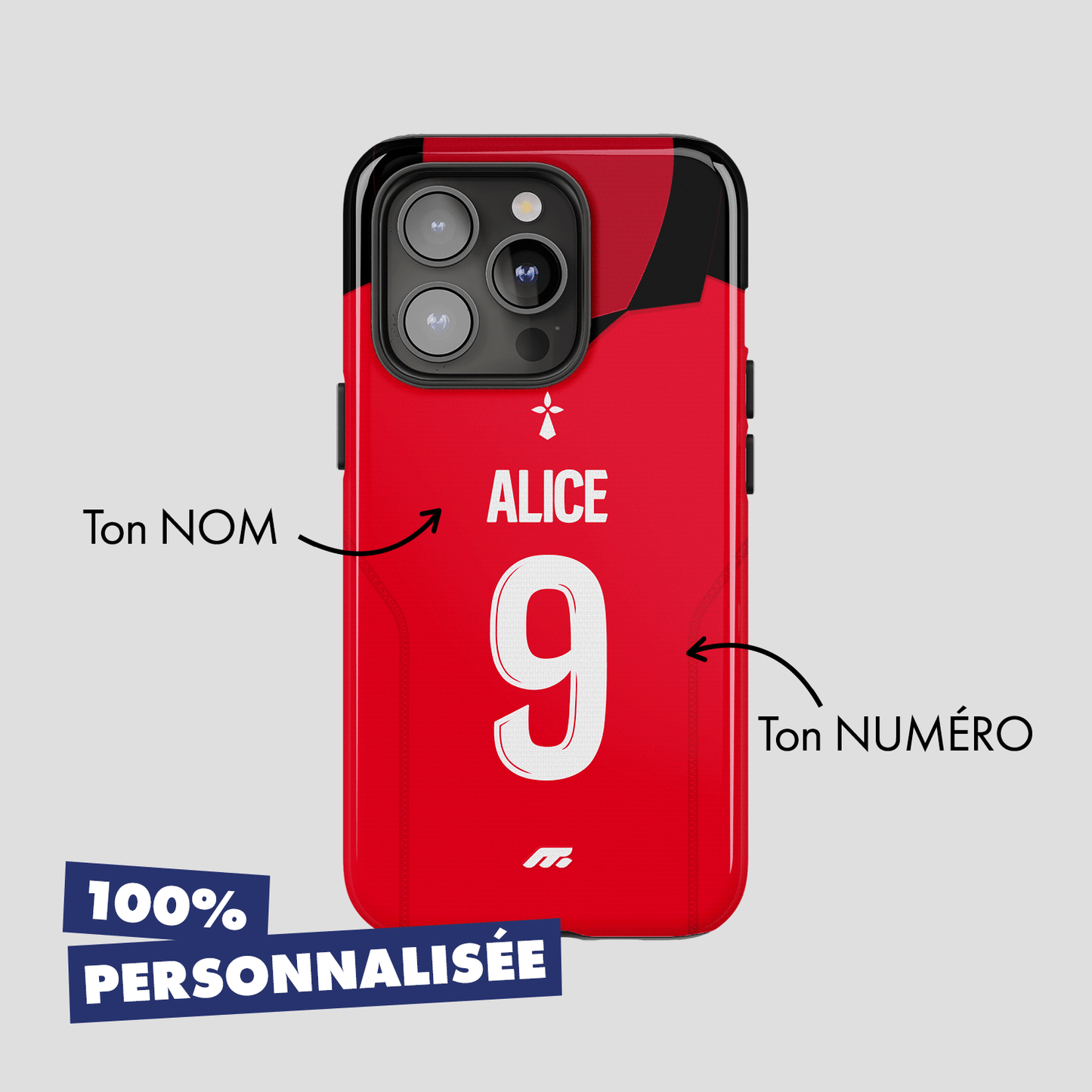 Coque Stade rennais football personnalisable pour téléphone