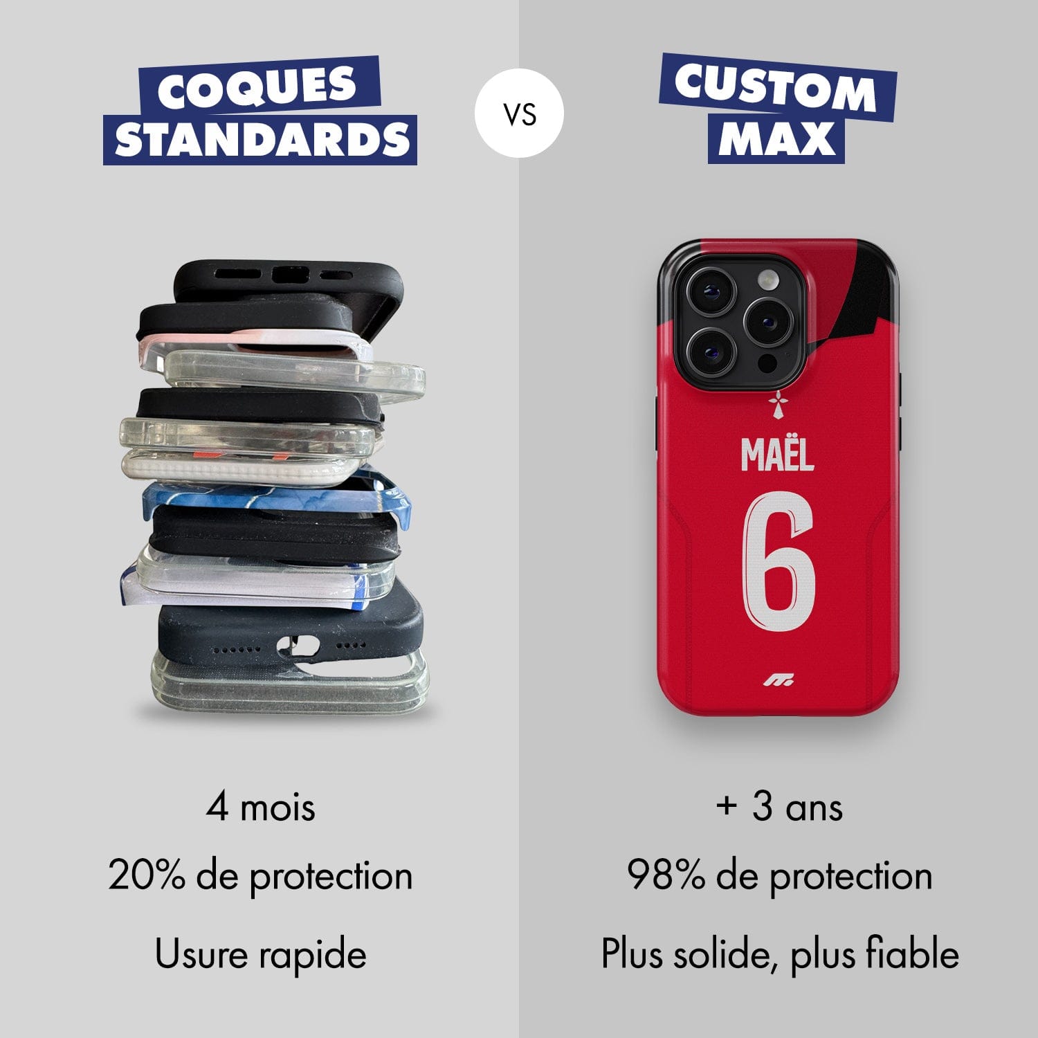 Coque Stade rennais football personnalisable pour téléphone