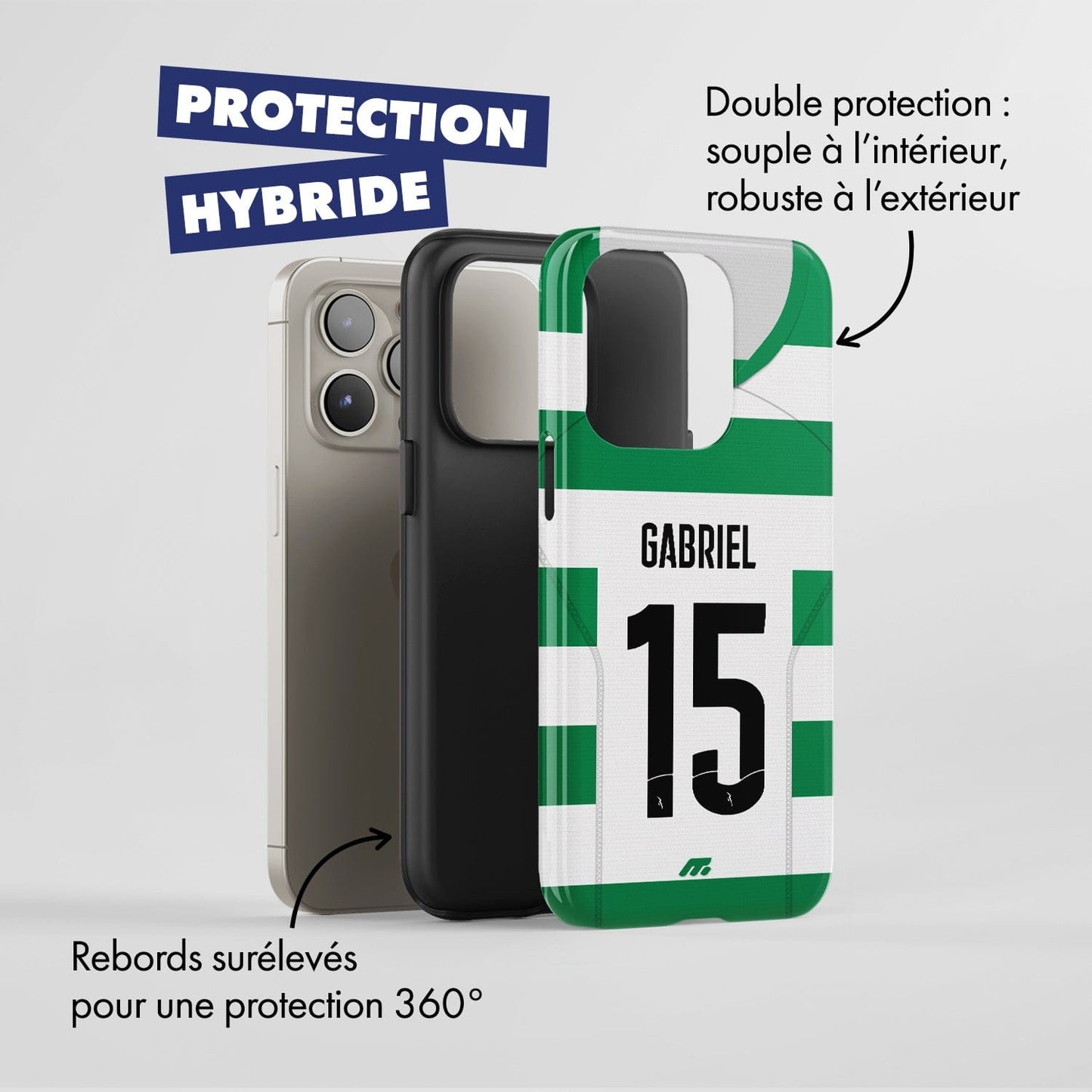 Coque Sporting Portugal football personnalisable