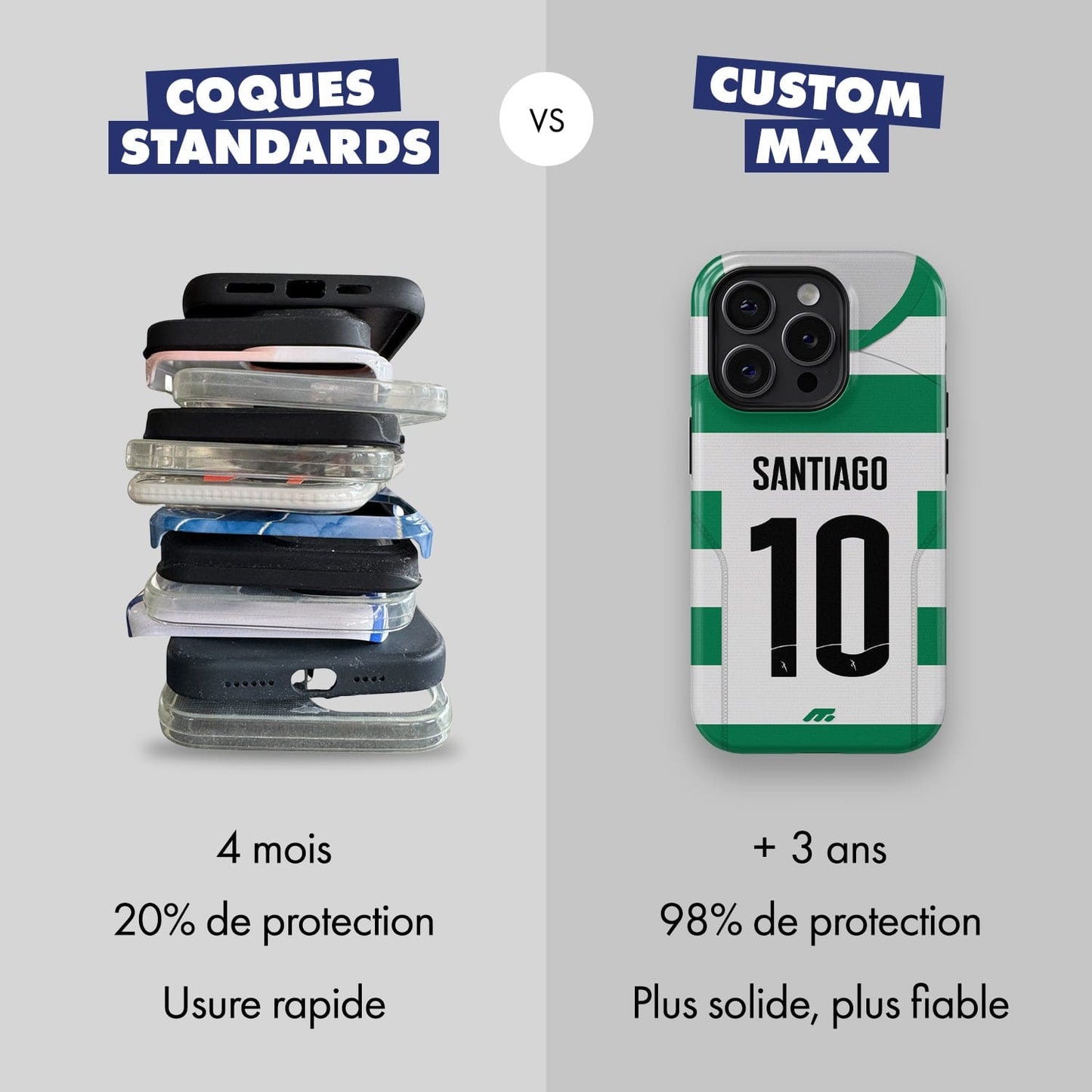 Coque Sporting Portugal football personnalisable