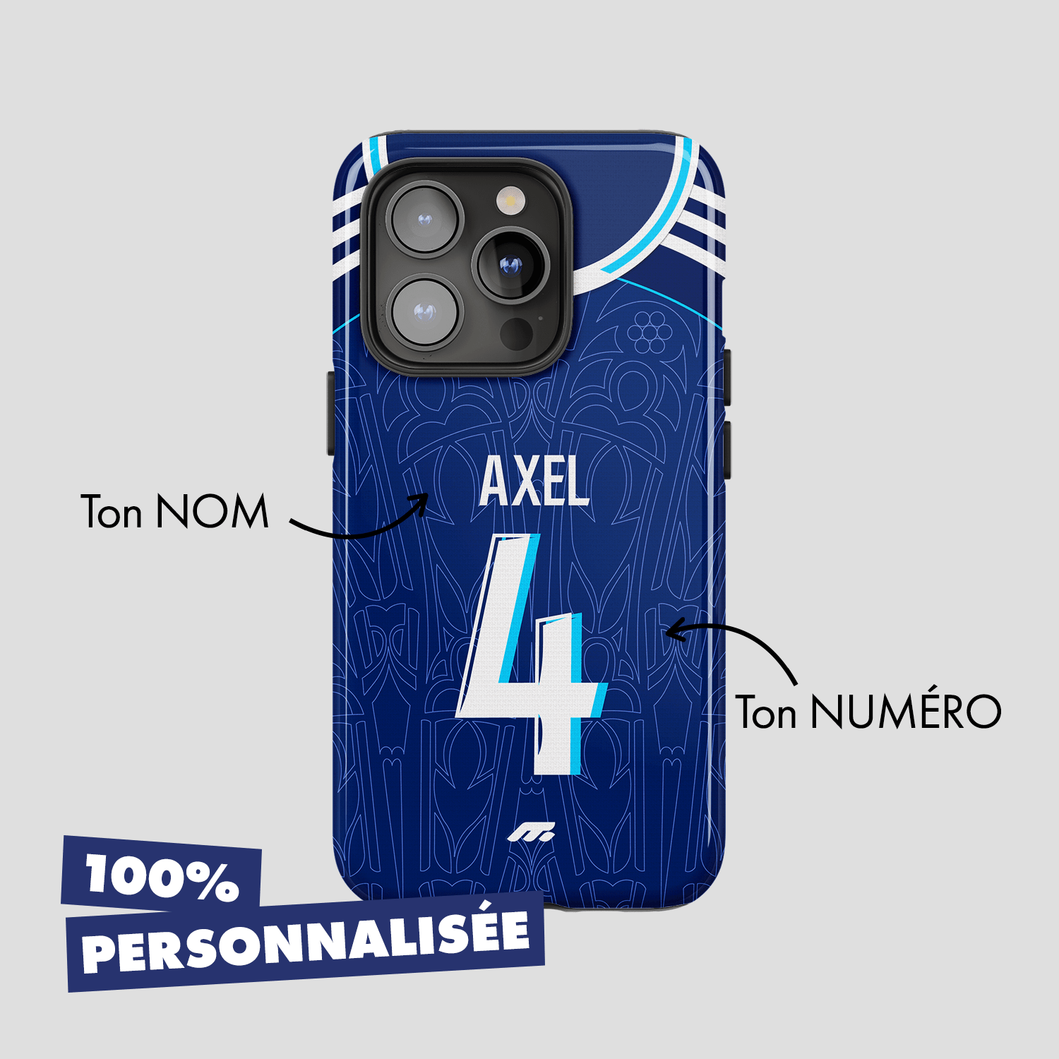 Coque RC Strasbourg football personnalisable pour téléphone