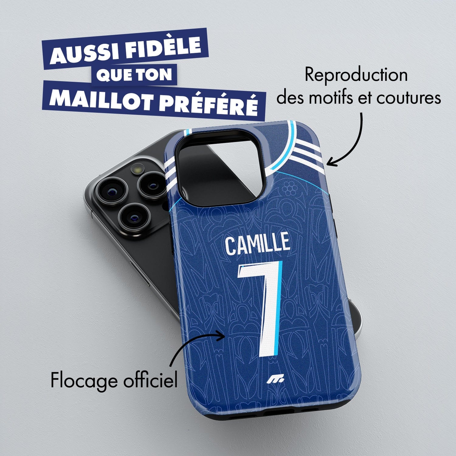 Coque RC Strasbourg football personnalisable pour téléphone