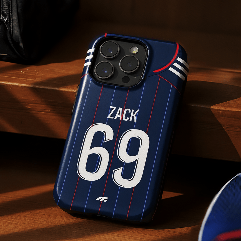 Coque Olympique Lyonnais football personnalisable pour téléphone
