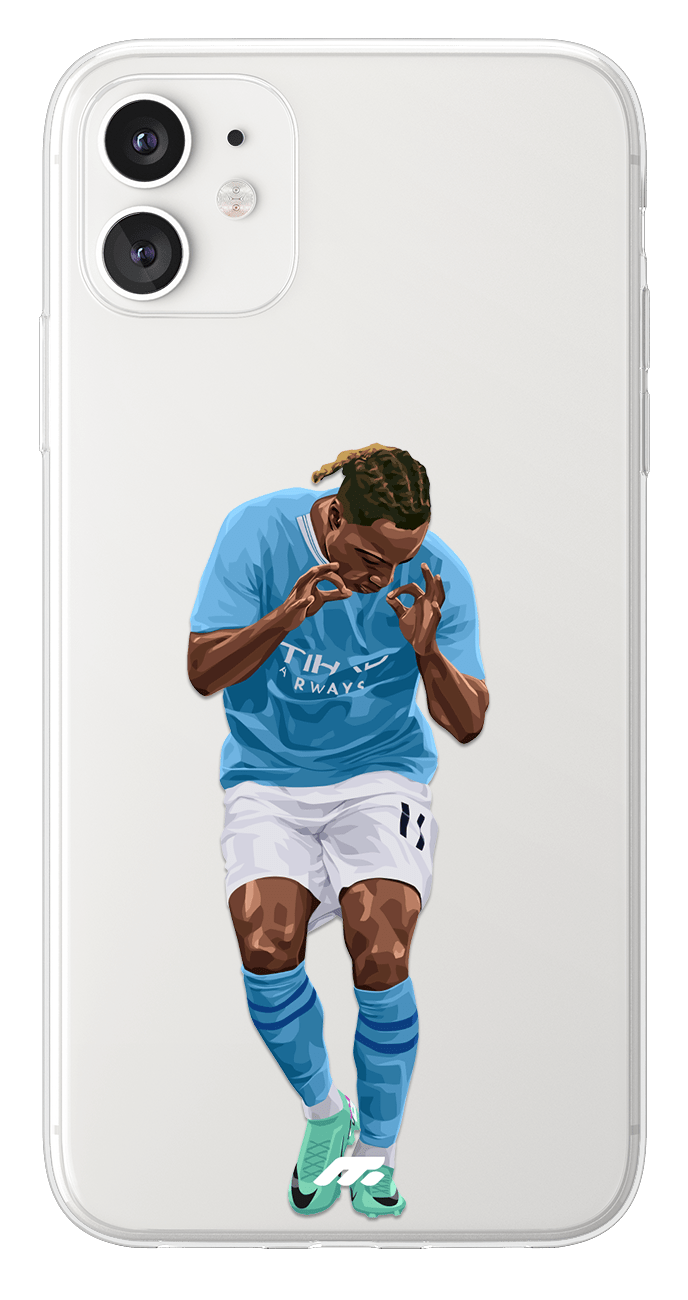 Coque Jérémy Doku de Football Manchester City