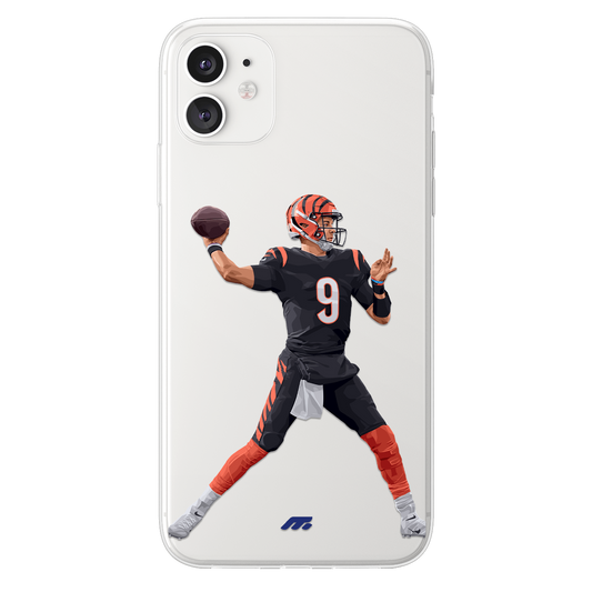 Coque Joe Burrow de Football américain Bengals de Cincinnati