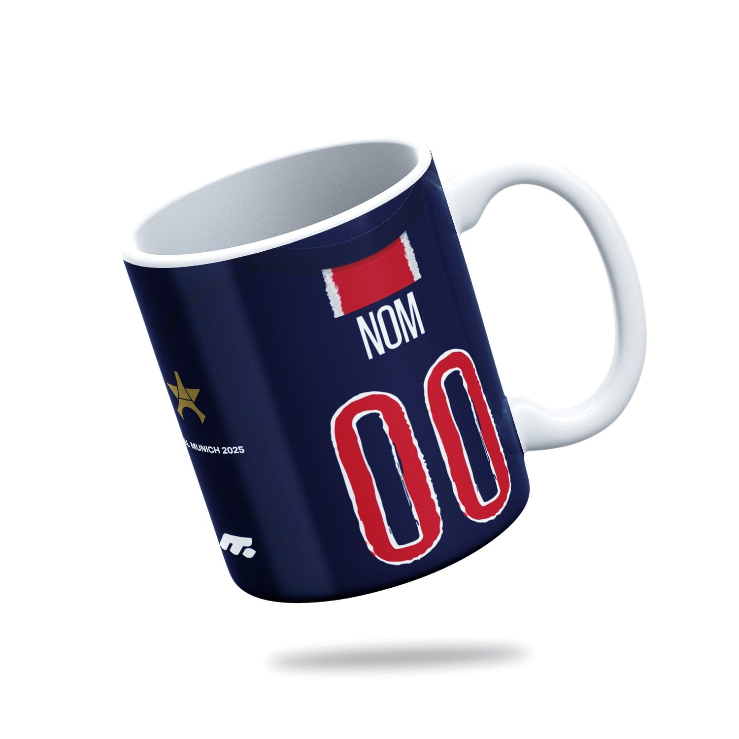 Mug Paris Saint-Germain football personnalisable