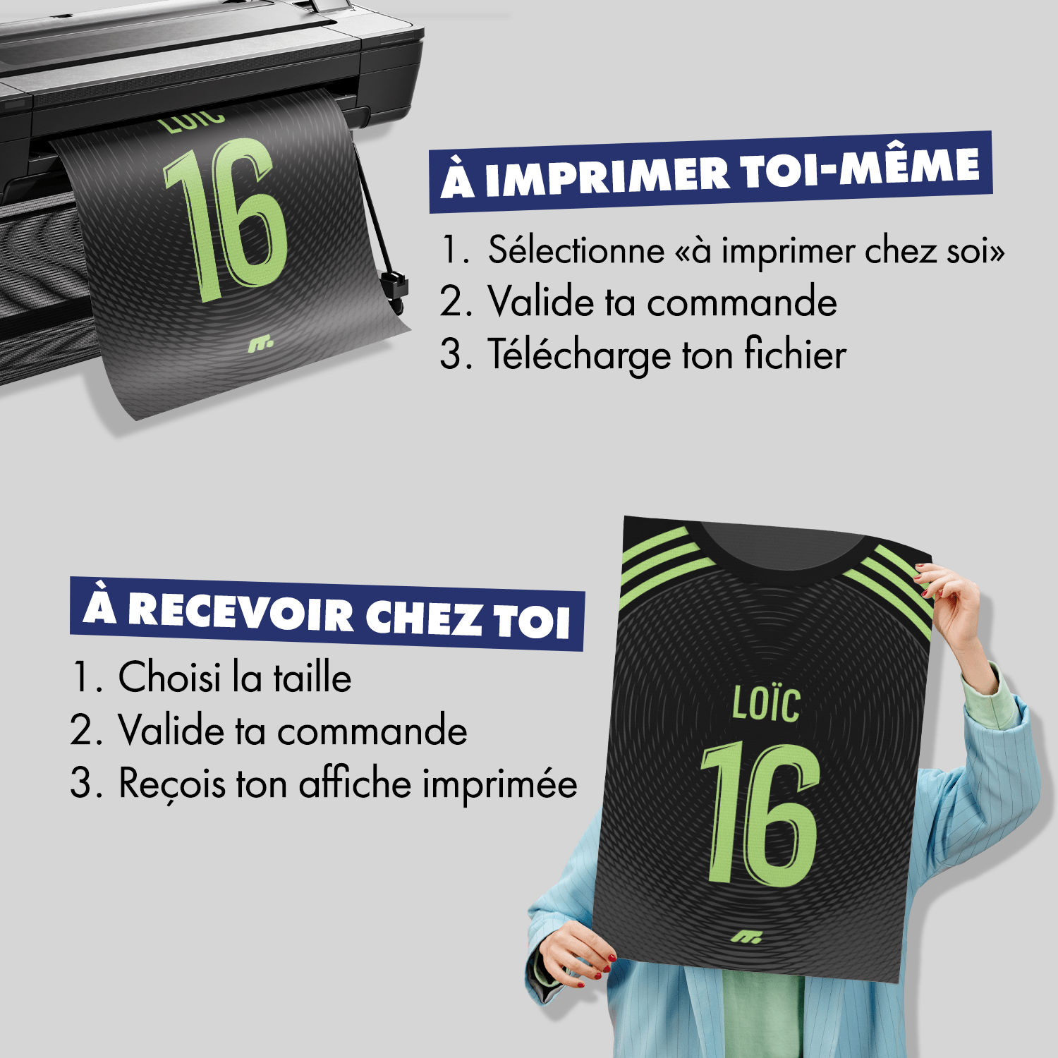 Affiche BREST football personnalisable à imprimer