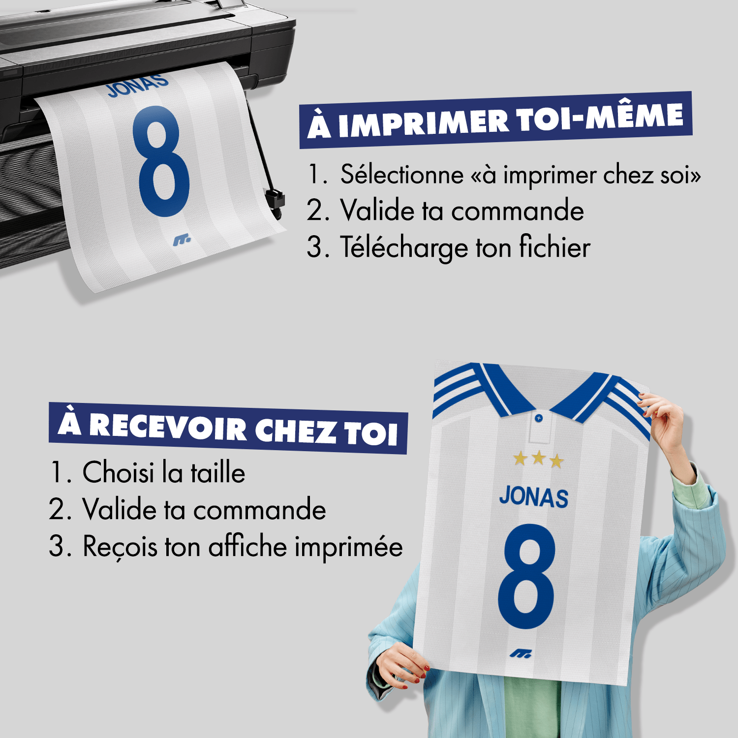 Affiche COPENHAGUE football personnalisable à imprimer