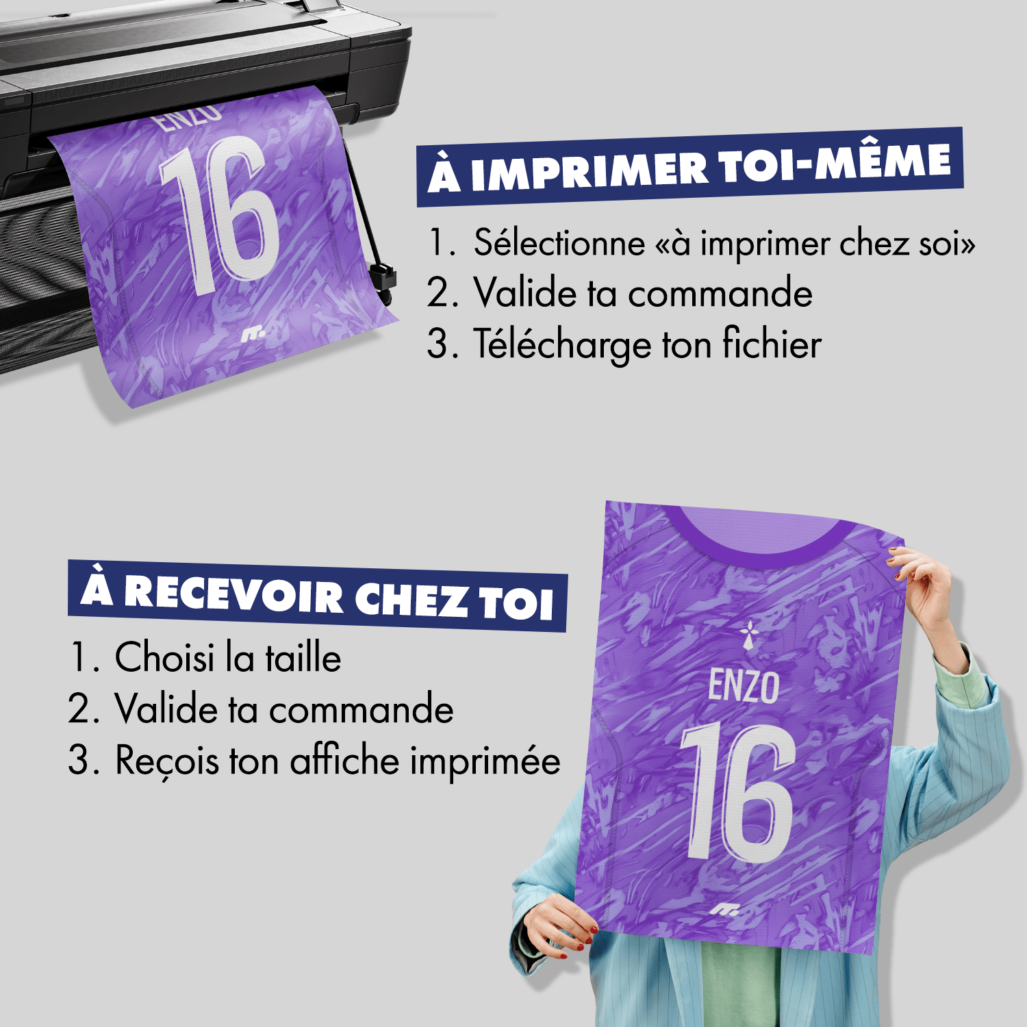 Affiche RENNES football personnalisable à imprimer