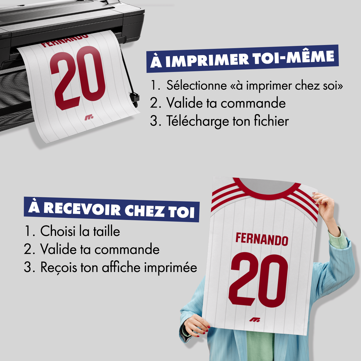 Affiche TOTTENHAM football personnalisable à imprimer