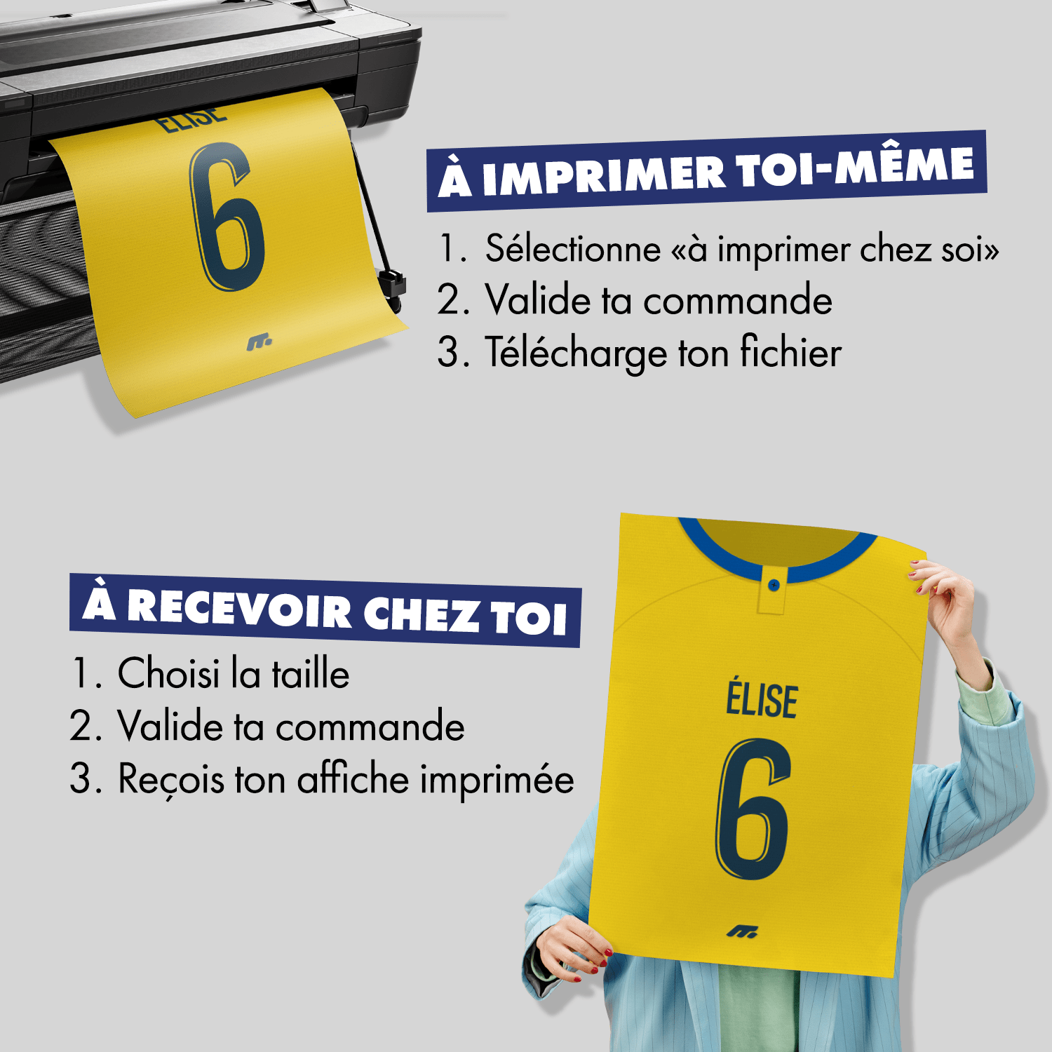 Affiche SOCHAUX football personnalisable à imprimer