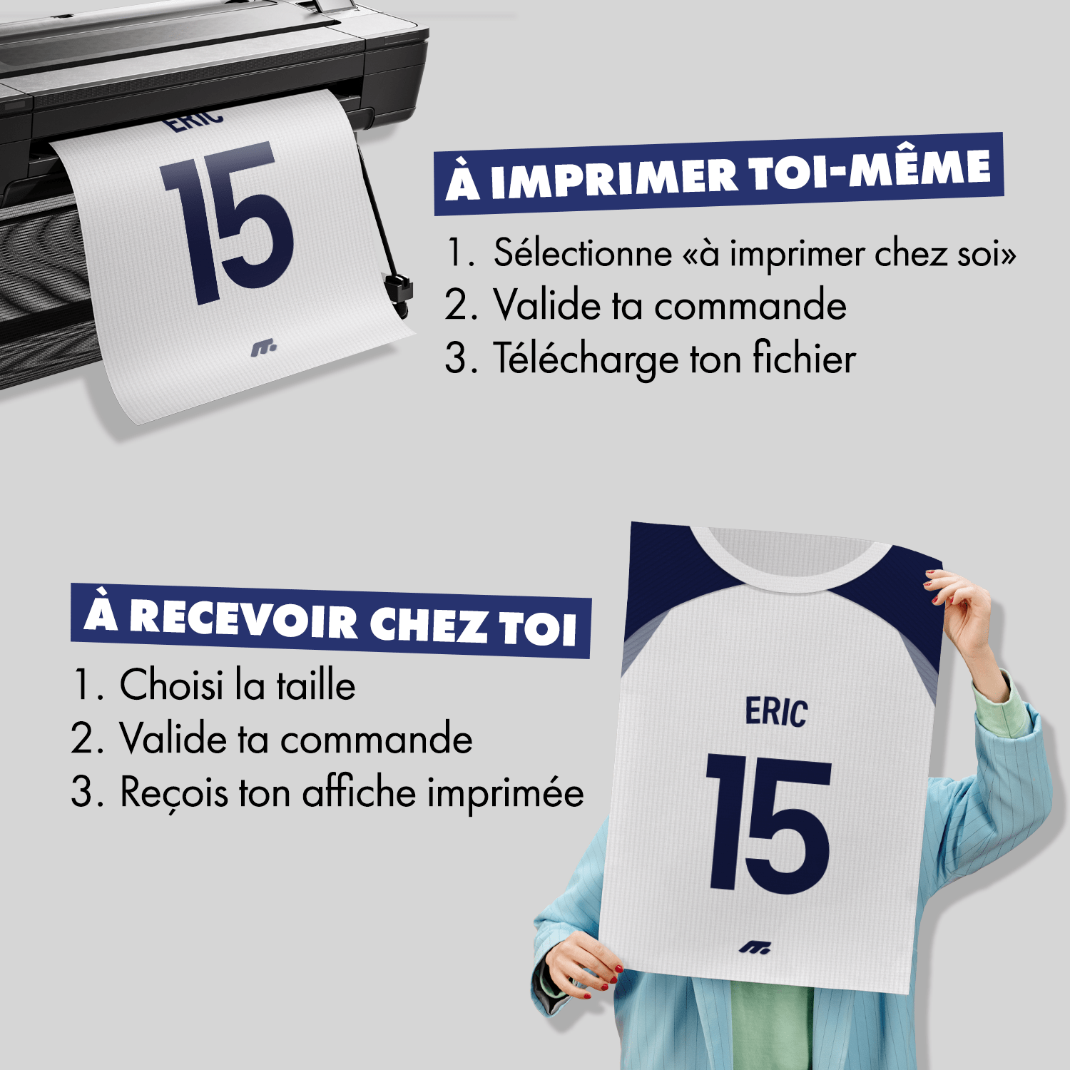 Affiche TOTTENHAM football personnalisable à imprimer