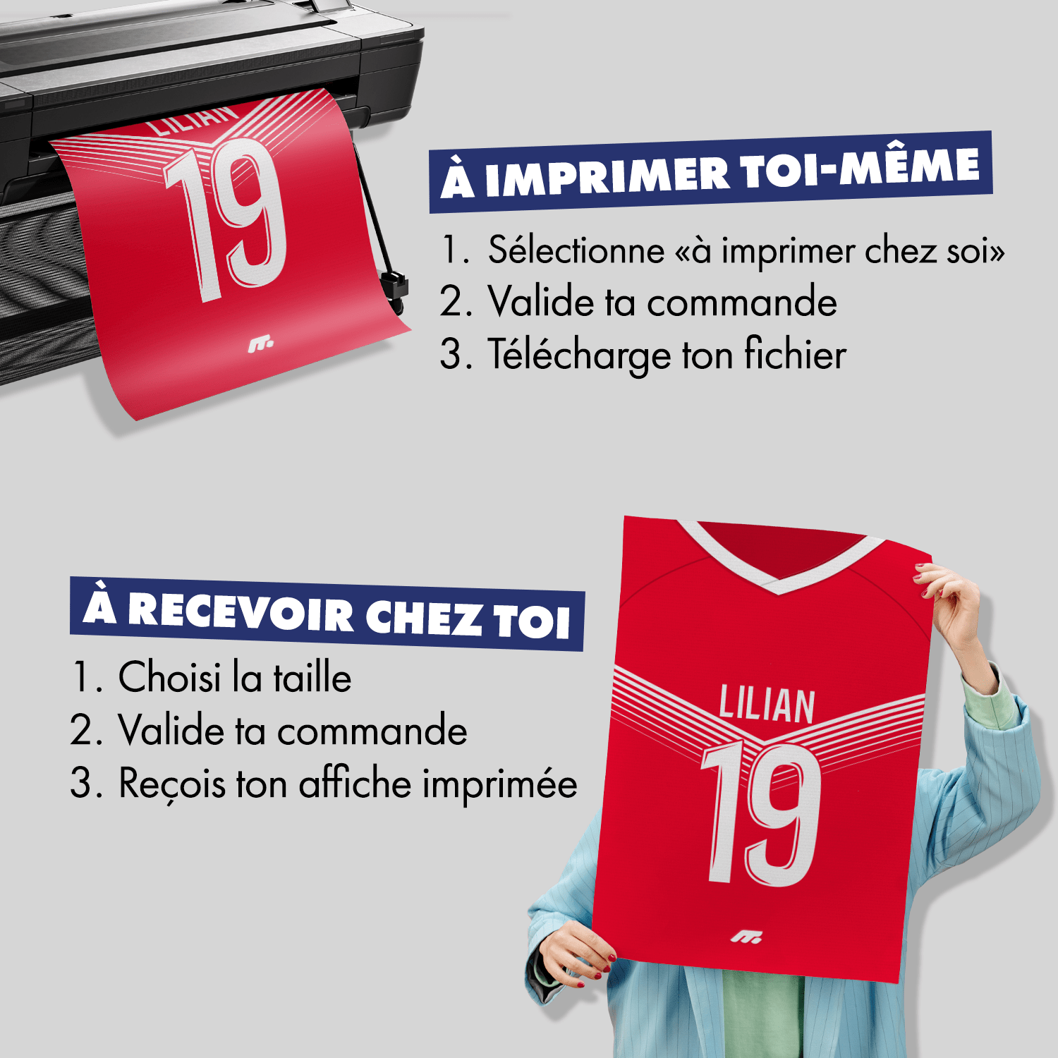 Affiche VALENCIENNES football personnalisable à imprimer