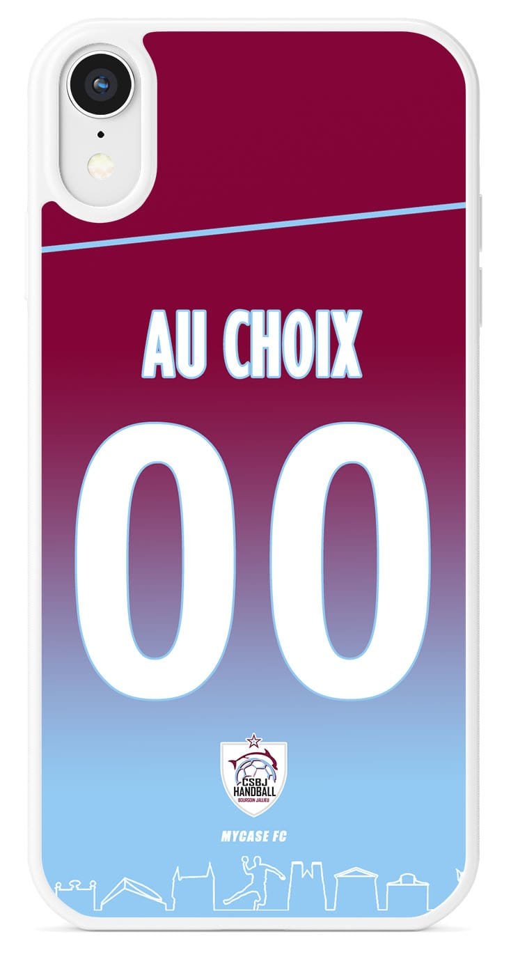 Coque football personnalisable pour téléphone - iPhone, Samsung, Google, Xiaomi, Oppo