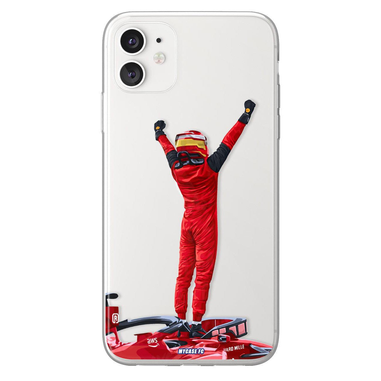 Coque Carlos Sainz de Formule 1 Ferrarri