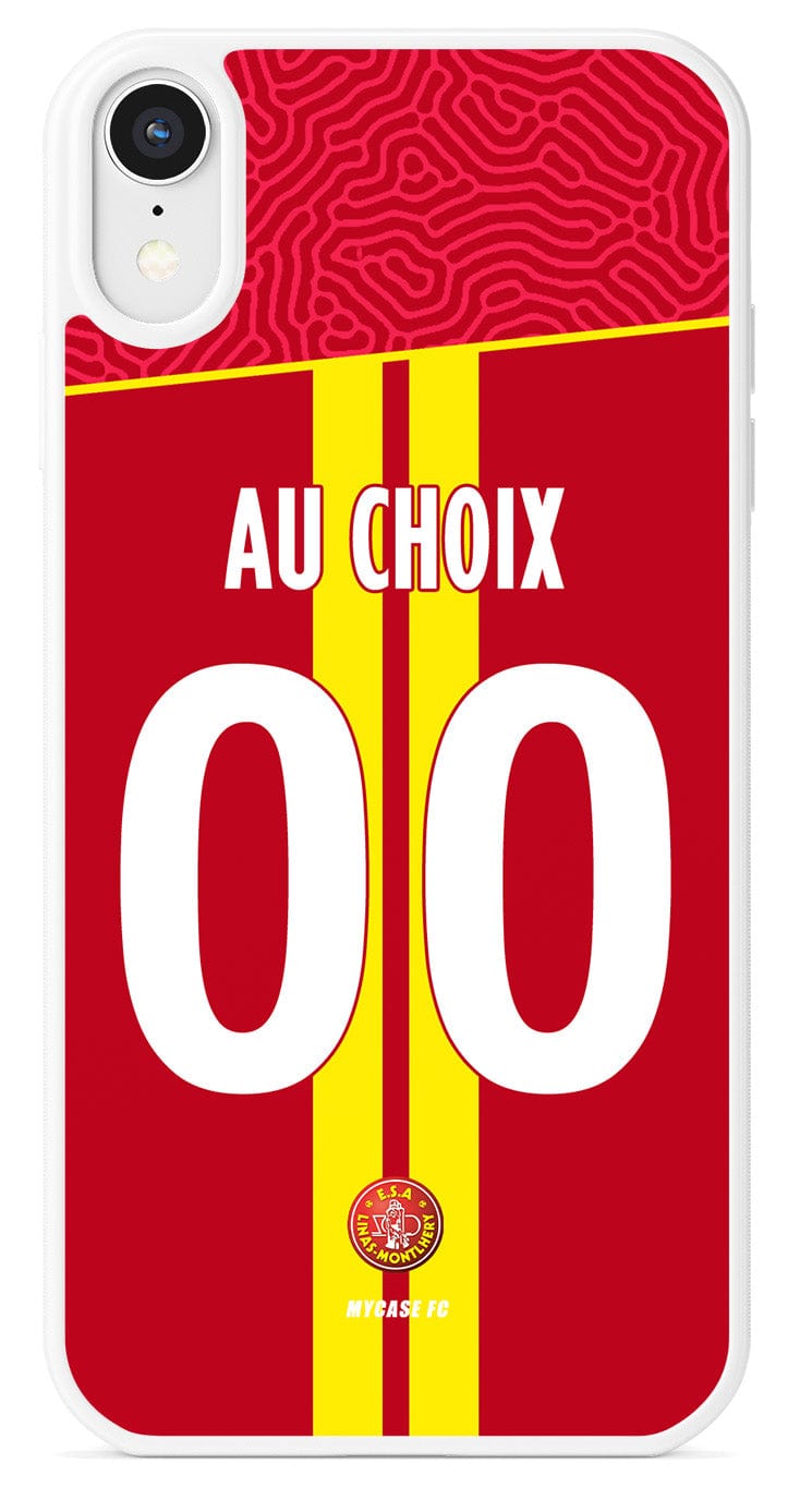 Coque football personnalisable pour téléphone - iPhone, Samsung, Google, Xiaomi, Oppo