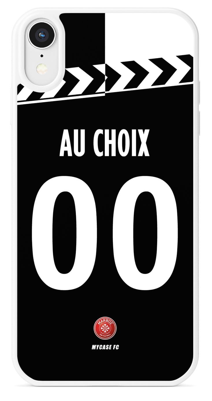 Coque football personnalisable pour téléphone - iPhone, Samsung, Google, Xiaomi, Oppo