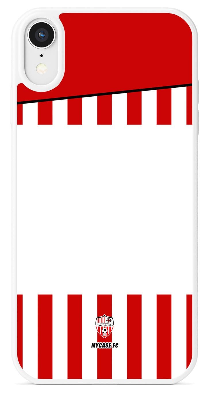 Coque football personnalisable pour téléphone - iPhone, Samsung, Google, Xiaomi, Oppo