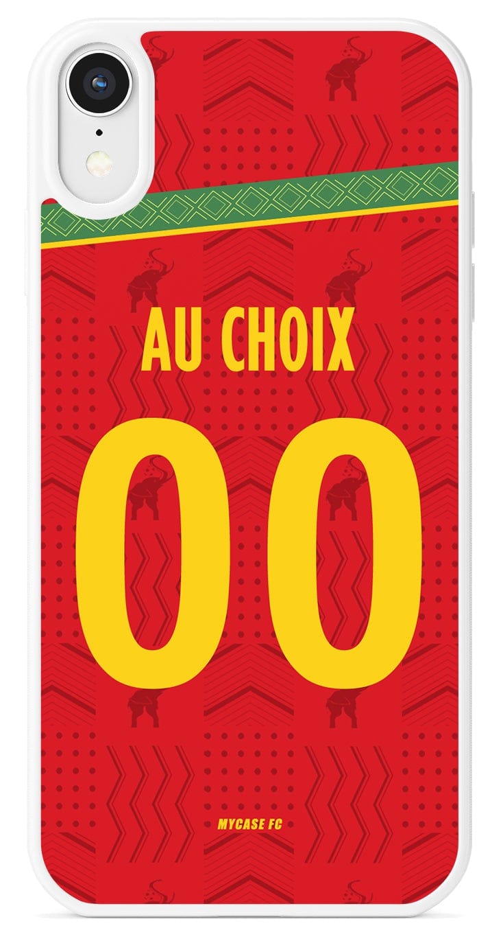 Coque Guinée football personnalisable pour téléphone - iPhone, Samsung, Google, Xiaomi, Oppo