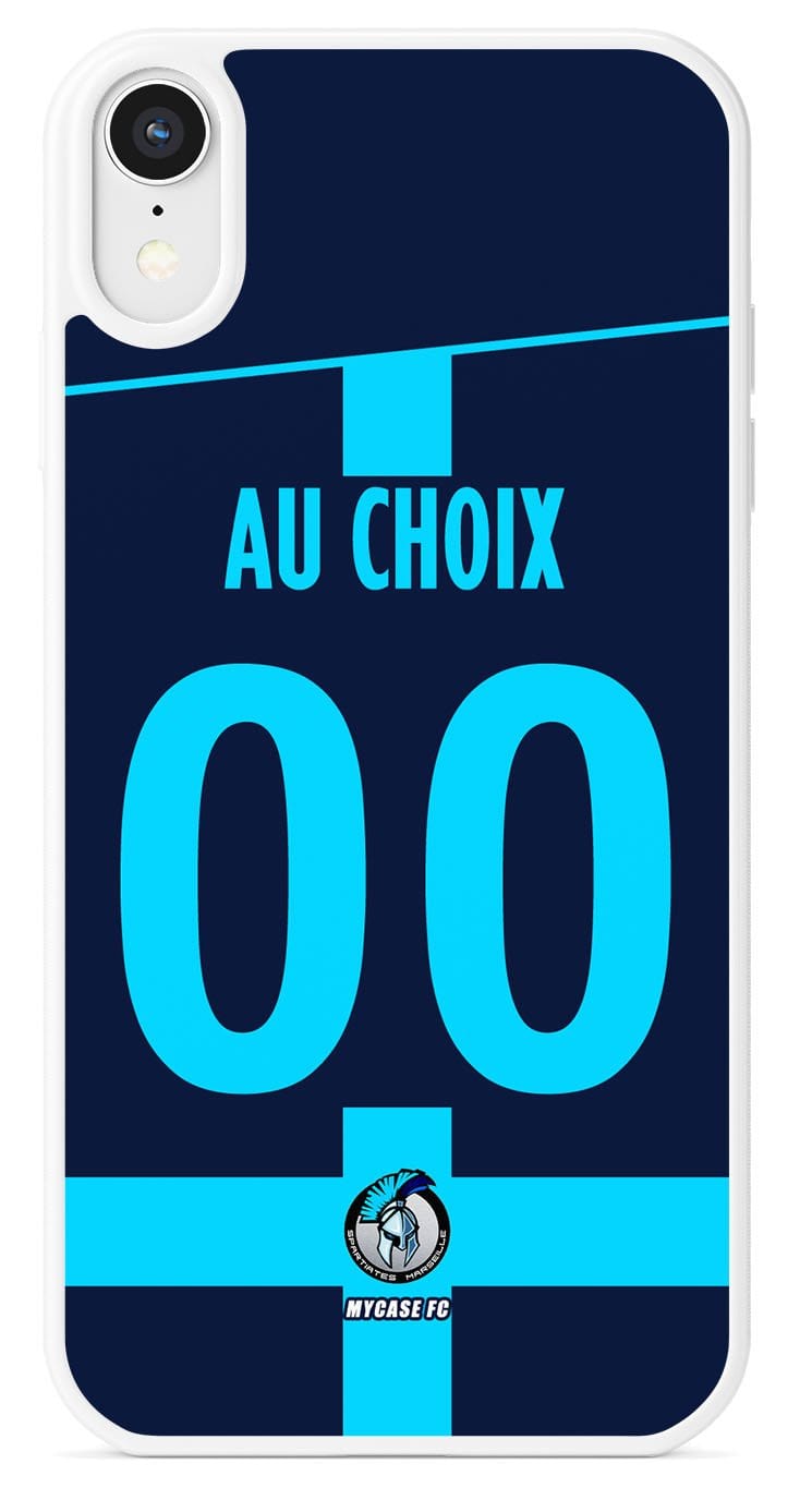 Coque football personnalisable pour téléphone - iPhone, Samsung, Google, Xiaomi, Oppo