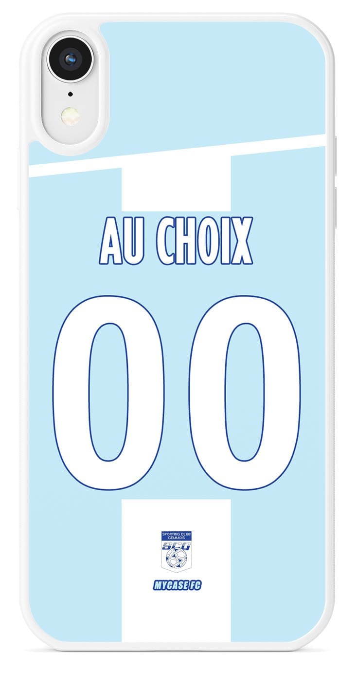 Coque football personnalisable pour téléphone - iPhone, Samsung, Google, Xiaomi, Oppo