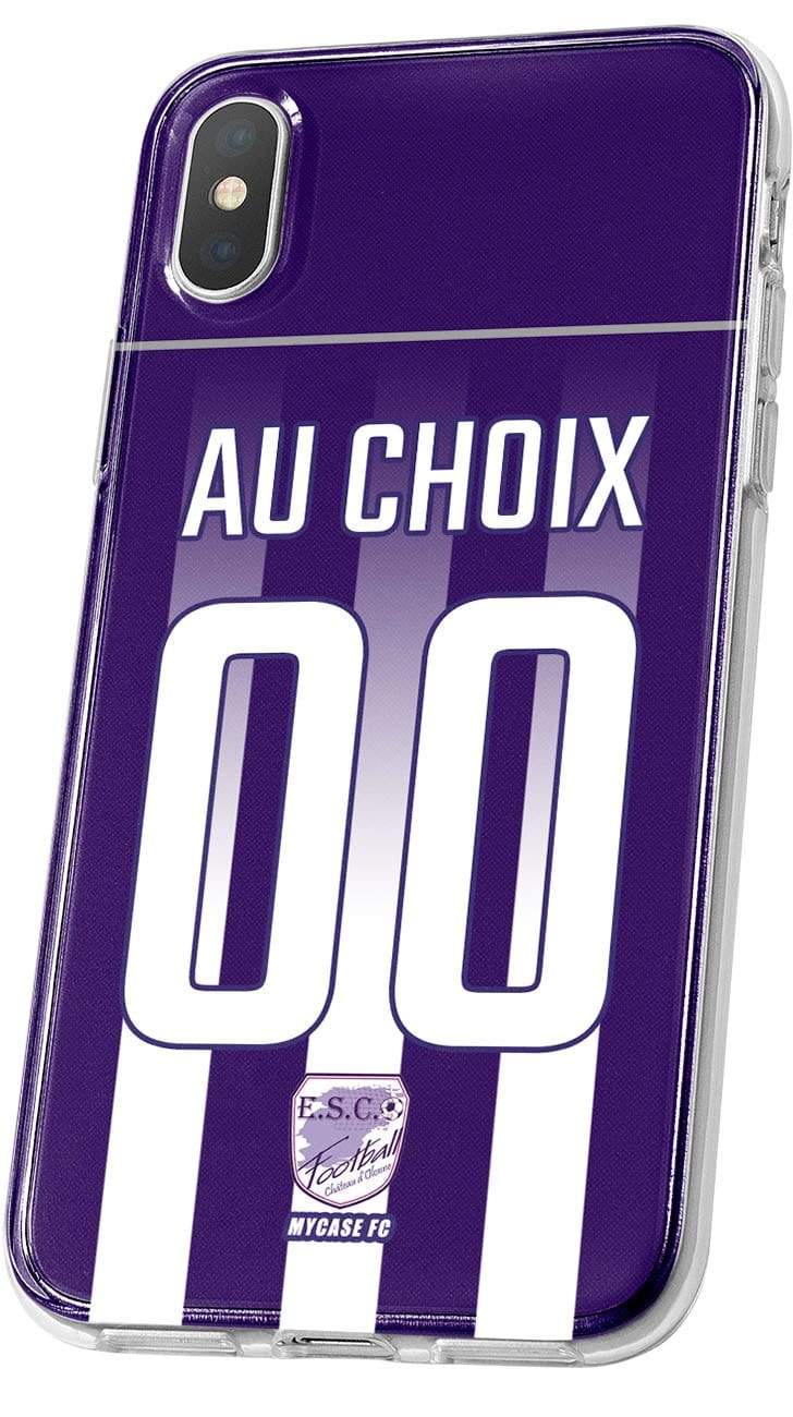 coque de téléphone ESC FOOTBALL CHATEAU D'OLONNE - DOMICILE
