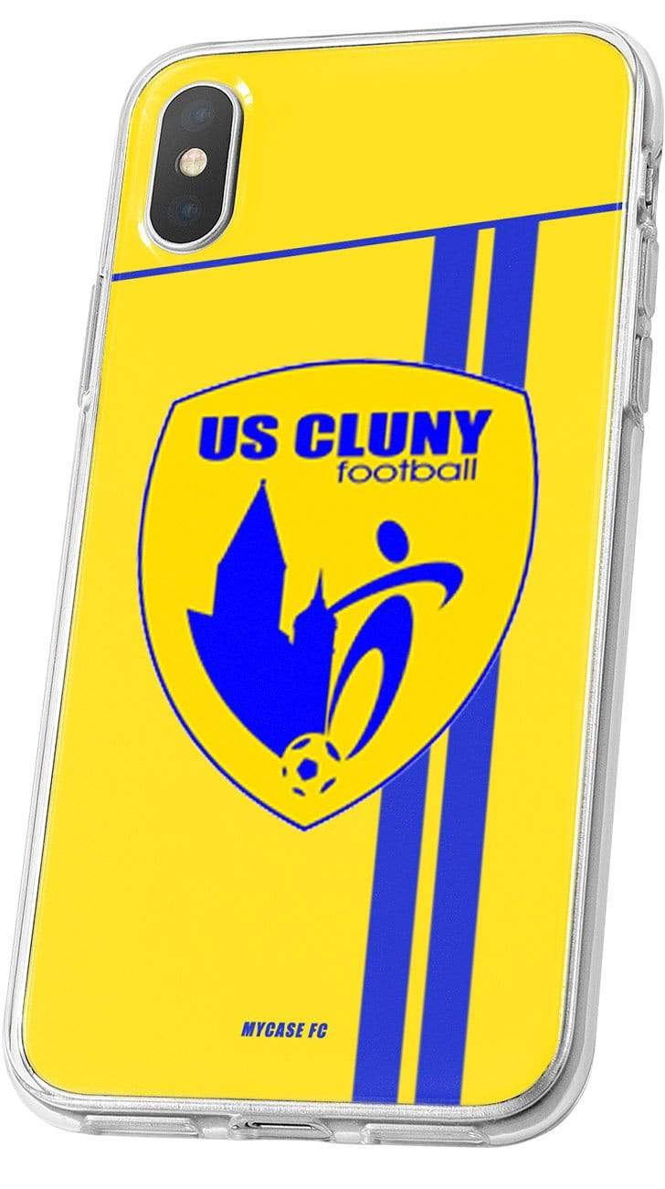 coque de téléphone US CLUNY FOOTBALL - DOMICILE LOGO