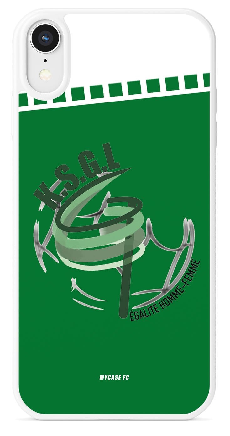 Coque football personnalisable pour téléphone - iPhone, Samsung, Google, Xiaomi, Oppo