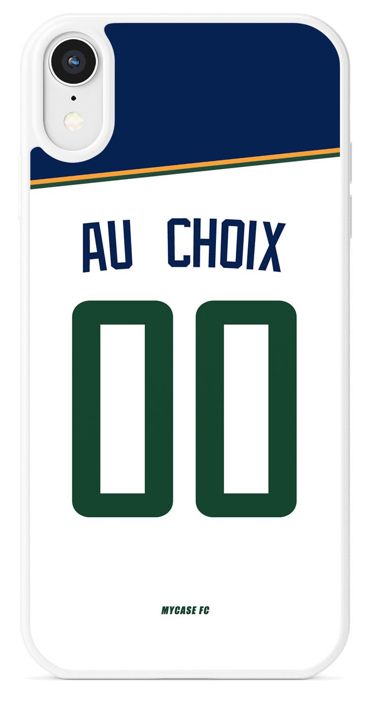 Coque Utah Jazz football personnalisable pour téléphone