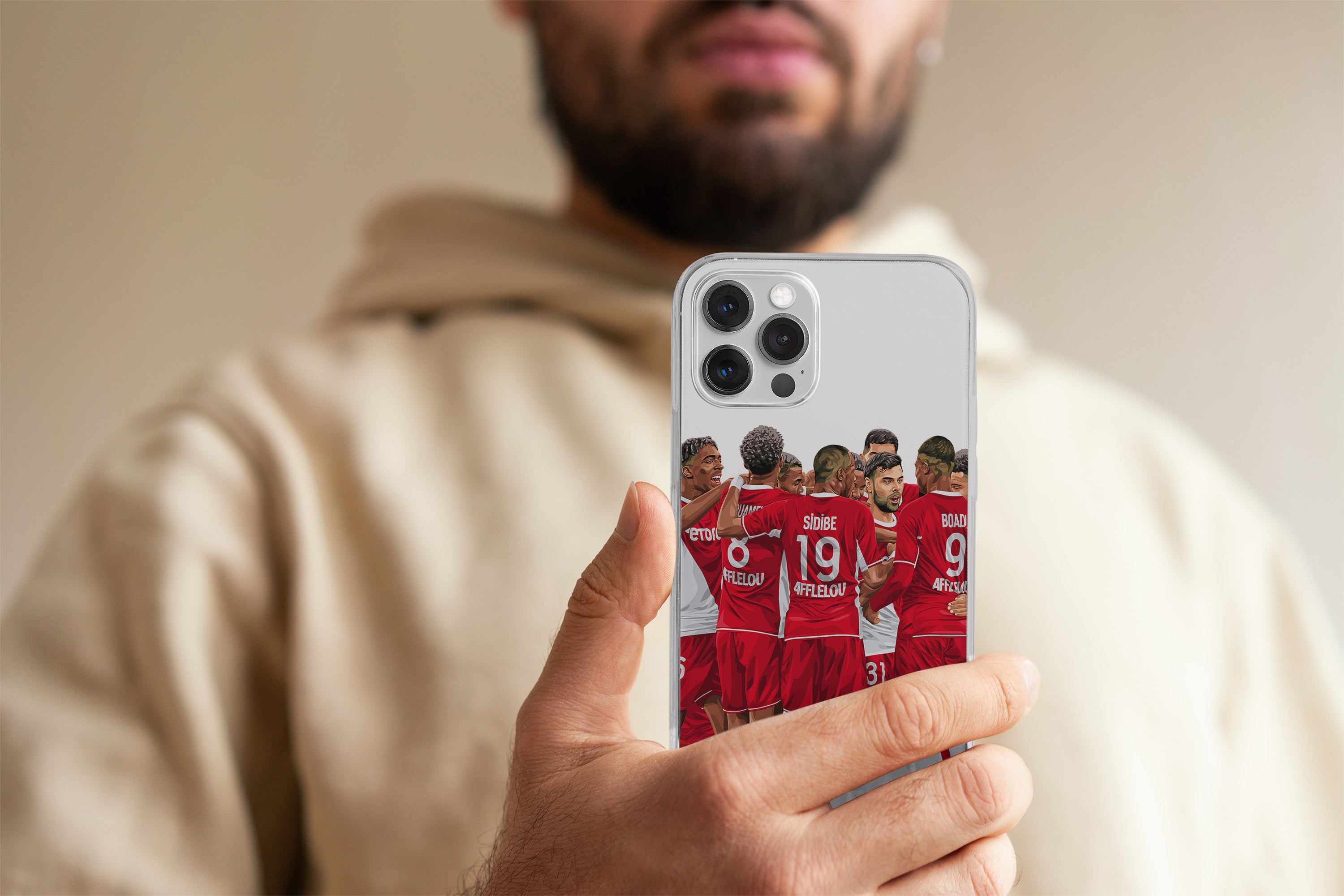 Plongez dans l'univers de l'AS Monaco avec nos coques pour iPhone 14