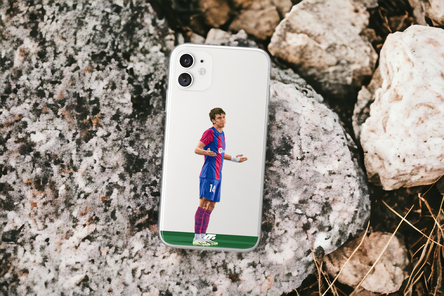 Quelle coque pour l'iPhone 14 d'un supporter du Barca ?