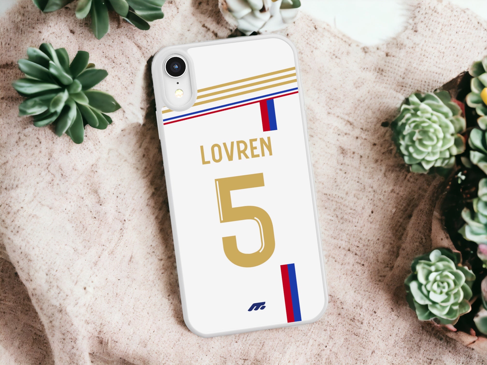 Des idées de coques d'iPhone 14 Plus de l'Olympique lyonnais