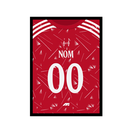 Affiche Liverpool FC football personnalisable à imprimer