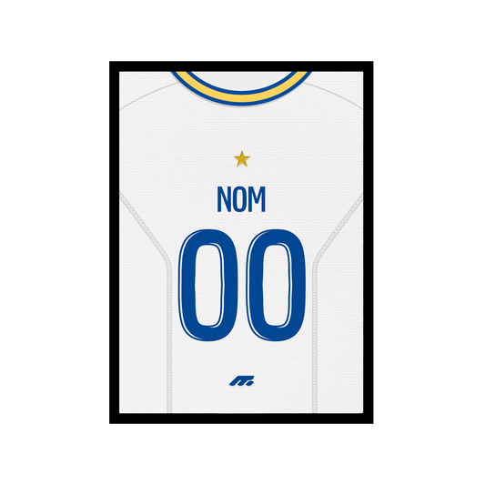 Affiche Olympique de Marseille football personnalisable à imprimer
