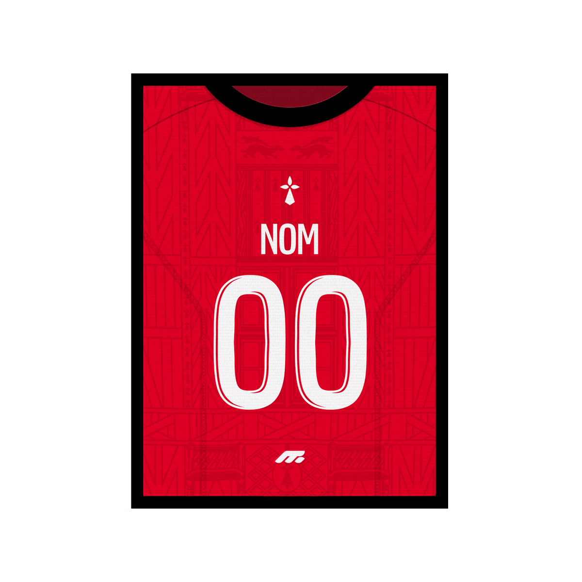 Affiche Stade Rennais football personnalisable à imprimer