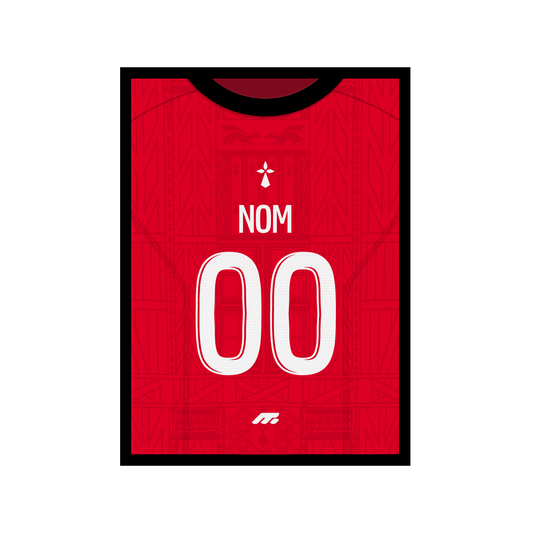 Affiche Stade Rennais football personnalisable à imprimer