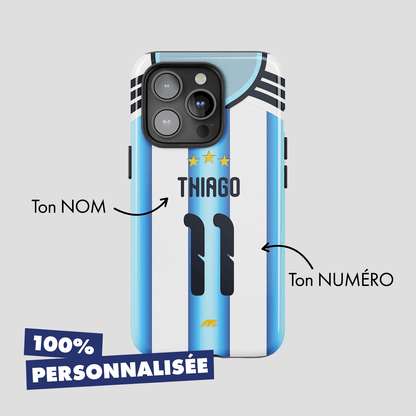 Coque de téléphone Equipe D'Argentine personnalisé de football