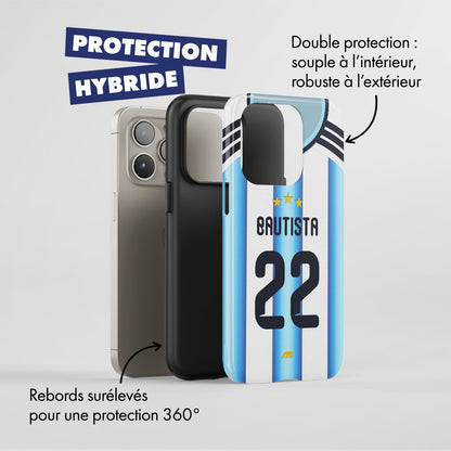 Coque de téléphone Equipe D'Argentine personnalisé de football