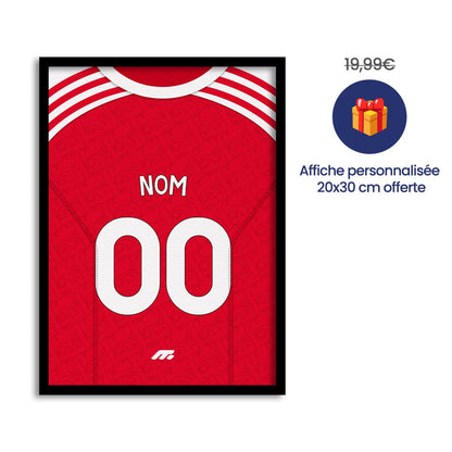 Pack Arsenal personnalisé de football