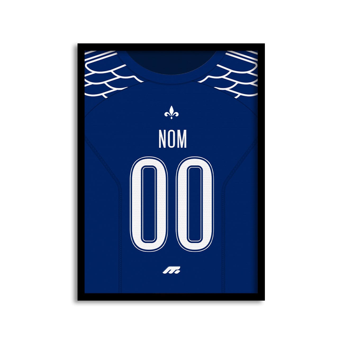 Affiche Paris Jordan ailé football personnalisable à imprimer