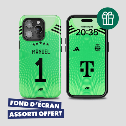 Coque Bayern Munich football personnalisable pour téléphone