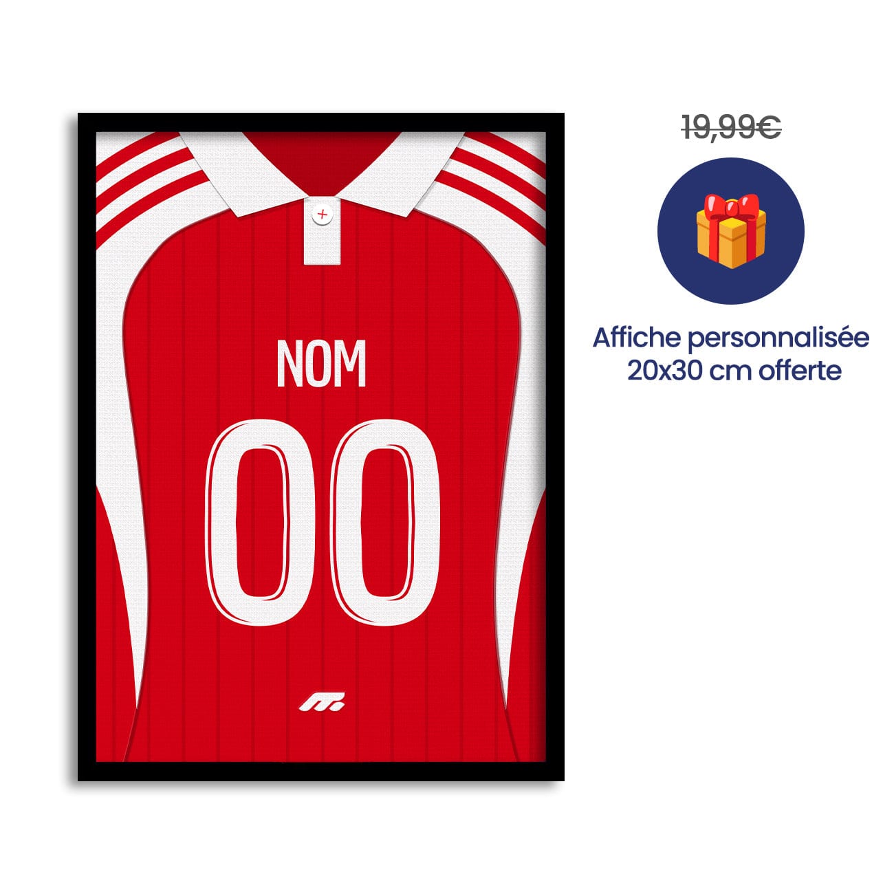 Pack BREST personnalisé de football