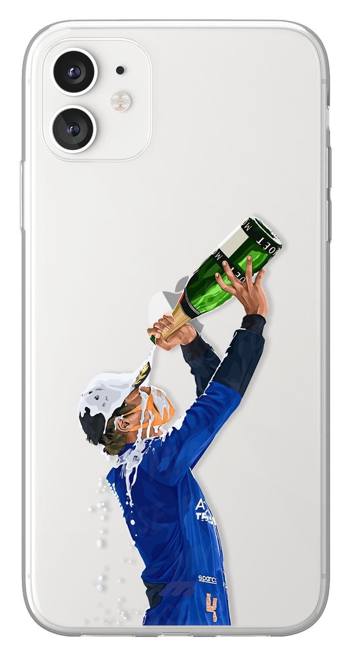 Coque de Lando Norris avec McLaren, Etui de téléphone de Formule 1